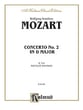 CONCERTO #2 IN D MAJOR K314 FL/ORCH cover